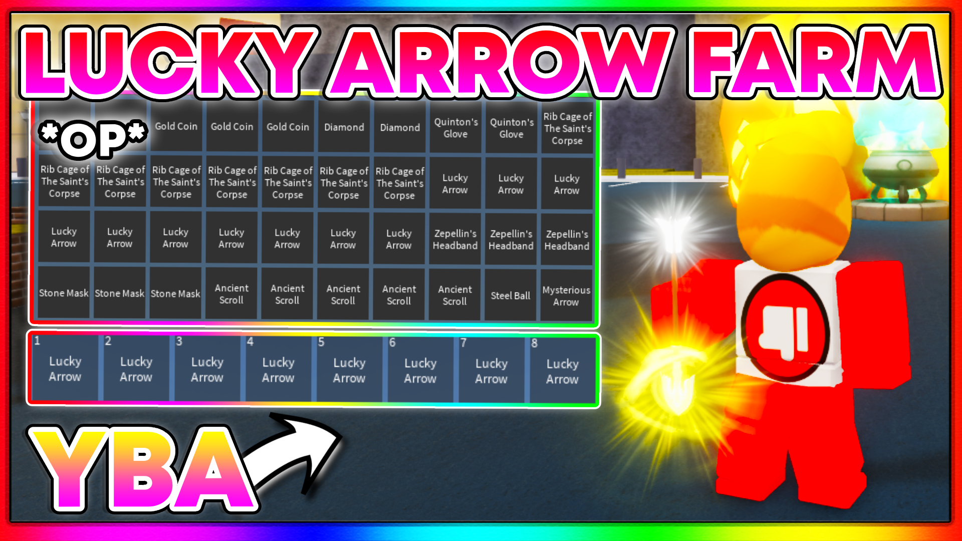 YBA LUCKY ARROW AUTOFARM